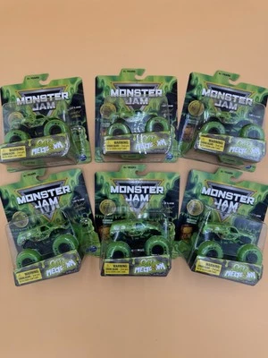 2021 Monster Jam Monster Truck OCD MELTDOWN LIMITED GLOW IN DARk- LIMITED 6ct - Image 1 of 4