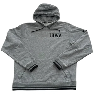 Nike Iowa Hawkeyes grau NCAA Pullover Langarm Hoodie Sweatshirt Herren Large - Bild 1 von 9
