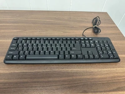 Standard USB Wired Black Keyboard For PC Very Good - Image 1 of 3