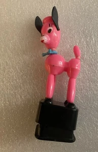 Vintage Valentine POODLE Puppy Dog Figure Action *RARE” - Picture 1 of 7