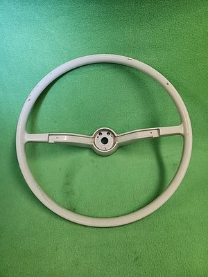 Volante Volkswagen Classic Beetle 1962-1963 113415651E azul polvo VW Bug Foto 1 de 4