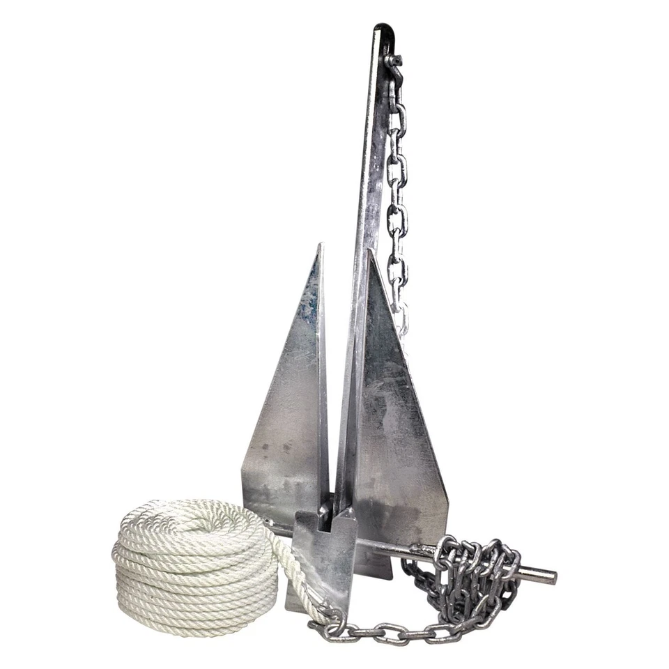 Tie Down Engineering 14 lb Galvanized Steel Super Hooker Fluke Anchor Kit - Imagem 1 de 1
