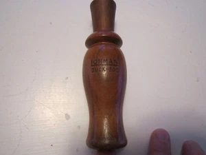 Vintage LOHMAN DUCK - 200 5 1/2" walnut DUCK Call TONE BOARD & BARREL ONLY NO RE - Bild 1 von 10