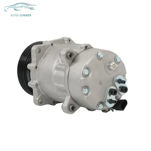 A/C Compressor W/ Clutch 1J0820803B For Volkswagen Jetta Golf 1.8L l4 2001-2005 - Picture 1 of 8