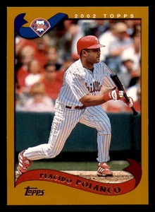 2002 Topps Traded and Rookies #T62 Placido Polanco SP - Philadelphia Phillies - Foto 1 di 3
