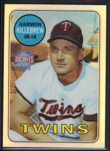 2002 Topps Archives Reserve Harmon Killebrew #16 refractor - Imagen 1 de 2