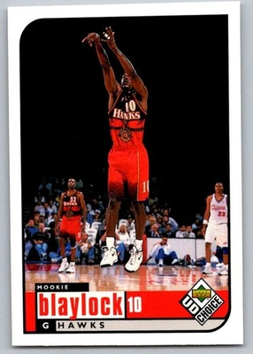 1998-99 Upper Deck Kellogg's Mookie Blaylock Atlanta Hawks #3 - Image 1 of 2