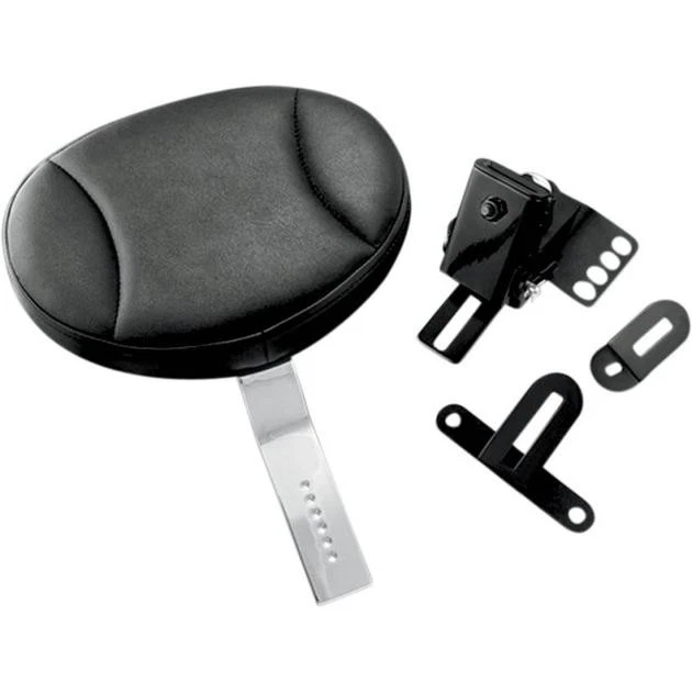Kuryakyn Plug-In Driver Backrest Front Black #1670 Harley Davidson Foto 1 de 1