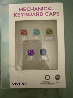 VIVITAR MECHANICAL KEYBOARD CAPS (FROGS) BRAND NEW AND FACTORY SEALED - Image 1 of 2