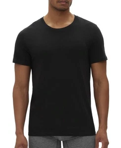 GAP Hombre 2-Pk. Camiseta interior 100 % algodón cuello redondo negra talla S - Imagen 1 de 1