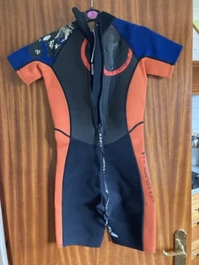 Dive & Sail Wet Suit Black,orange&blue Colour Bnwt - Picture 1 of 9
