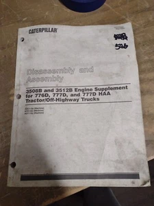 CAT Disassembly & Assembly Tractor/Off-Highway Trucks Manual 1J-3668-C4F - Picture 1 of 2
