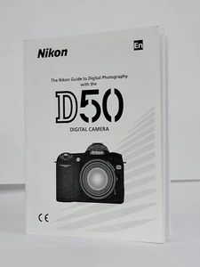 Nikon D50 DSLR Camera Instruction Owners Manual Book NEW - Picture 1 of 1
