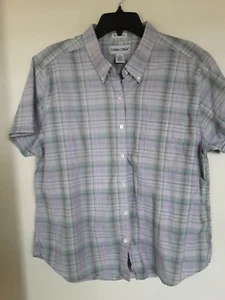 VTG CABIN CREEK WORRY FREE TOP SHIRT BLOUSE SZ 18 - Picture 1 of 3