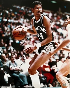 Foto Beckett 16x20 firmada autografiada por George Gervin ICE MAN SAN ANTONIO SPURS - Imagen 1 de 5