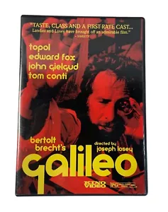 GALILEO (1975) DVD Topol, Edward Fox, John Gielgud - Biography Drama - VGC - Picture 1 of 3