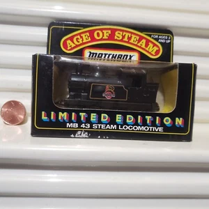 Matchbox 1990 Macau MB43 Age of Steam BRITISH RAILWAYS Steam Locomotive Nu Boxd - Picture 1 of 6
