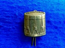 WWII BRITISH ARMY DRUMMERS BRASS RANK TRADE ARM BADGE + PIN 