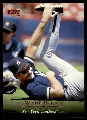 1995 Upper Deck #445 Wade Boggs New York Yankees - Image 1 of 2