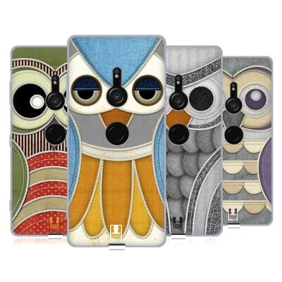 FUNDA HEAD CASE DESIGNS BÚHO PATCHWORK GEL SUAVE PARA TELÉFONOS SONY 1 Foto 1 de 4