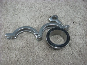 DIXON 2" SANATARY WING NUT CLAMP STAINLESS STEEL - Picture 1 of 3