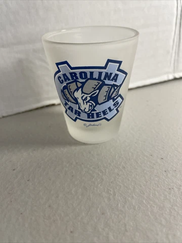 University of North Carolina Tar Heels Frosted Shot Glass Cover