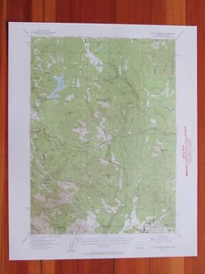 Hyatt Reservoir Oregon 1957 Original Vintage USGS Topo Karte - Bild 1 von 1
