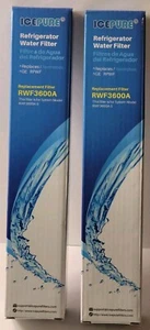 Pack Of 2 Icepure RWF3600A Refrigerator Water Filter Replacement For GE RPWF - Picture 1 of 6