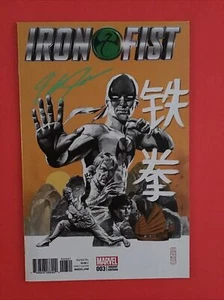 Iron Fist 3 Signed J.G JONES 1:50 Variant Cover NM - Picture 1 of 12