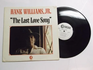 Hank Williams Jr – The Last Love Song - DJ Radio PROMO VINYL LP Not For Sale - Foto 1 di 4