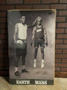 PÓSTER DE BALONCESTO VINTAGE ORIGINAL 1988 NIKE MICHAEL AIR JORDAN 3 SPIKE LEE AJ3 - Imagen 1 de 8