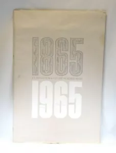1965 E.F. Houghton & Co 100 YEAR ANNIVERSARY BOOK famous front page headlines - Imagen 1 de 9