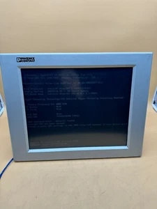 Phoenix Contact VALUELINE IPC Touchscreen Industrial PC Ord. No. 2913108 - Foto 1 di 6