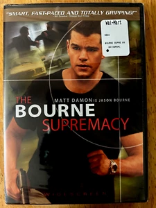The Bourne Supremacy (DVD 2004) (NEW) Matt Damon, Franka Potente, Brian Cox - Picture 1 of 2