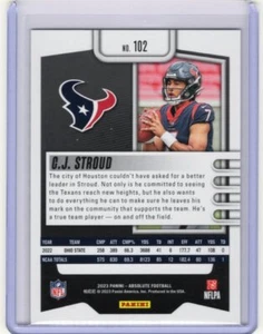 2023 Panini Absolute #102 C.J. Stroud Retail - Picture 1 of 2