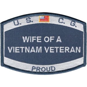 Parche de esposa de un veterano de Vietnam USCG - Imagen 1 de 6