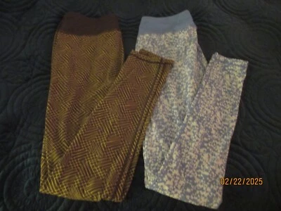 Leggings Uniqlo Airism 2 pares, talla mediana, SPRZ NY Francois Morellet Foto 1 de 4
