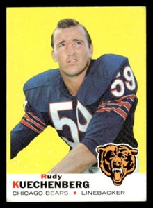 1969 Topps #117 Rudy Kuechenberg - Excellent *TedsCardShack* - Picture 1 of 2