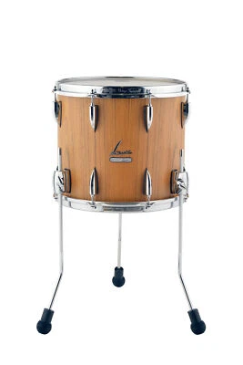 Sonor Vintage 14x12" Teak Semi Gloss Floor Tom Drum w/Legs NEW Authorized Dealer - Image 1 of 4