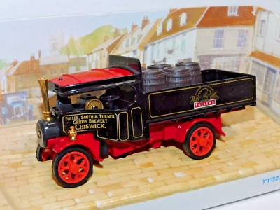 MATCHBOX MODELS OF YESTERYEAR 1922 FODEN STEAM WAGON FULLERS BREWERY 1/72 YY027 - Image 1 of 4