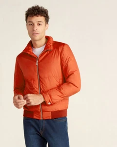 VERSACE COLLECTION MEN'S MOCK NECK BOMBER JACKET - Picture 1 of 6