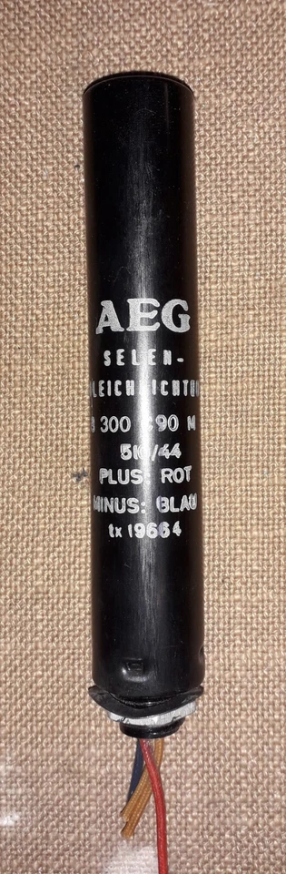 AEG Selen Rundfunk Gleichrichter B 300 C90 - Bild 1 von 1