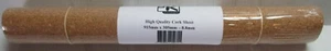 Cama de oruga de corcho - 3 rollos - 915 mm (36") x 305 mm (12") x 0,8 mm (1/32") de espesor - 1a - Imagen 1 de 8