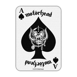 MOTORHEAD ACE OF SPADES WOVEN SEW ON PATCH OFFICIALLY LICENSED PATCH - Picture 1 of 7