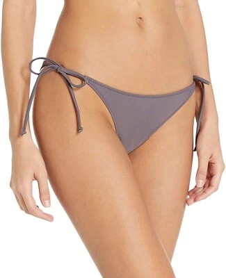 Volcom 264557 Women's Simply Solid Skimpy Bikini Bottom Steel Purple Size Large - Image 1 of 2