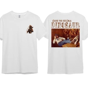 Hank Williams Jr. Dinosaur Western T-Shirt - Trending Cotton for Men, Women - Picture 1 of 13