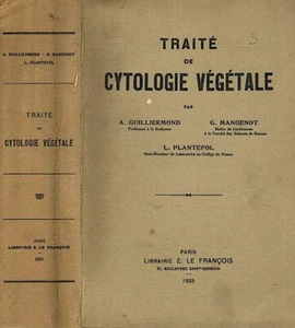 TRAITE DE CYTOLOGIE VEGETALE: GUILLIERMOND, MANGENO, PLANTEFOL.(1933)champignons - Picture 1 of 1