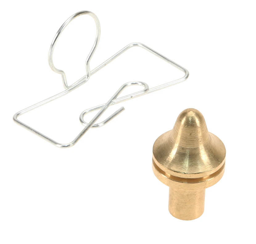 Kit de 2 piezas de resorte de brazo de liberación y pasador de pivote de embrague de latón para BMW 128i 135i 325i 525i Foto 1 de 1