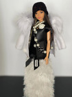 Barbie doll in luxury handmade designed clothes custom fashion accessories (28)