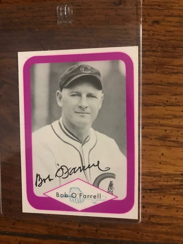 Bob O'Farrell Autograph  Baseball Card (15.576 - Image 1 of 1